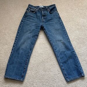 Pistola Women's High Rise Blue Jeans